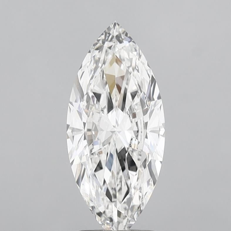 2.52 Carat F-VVS2 Marquise Lab Diamond