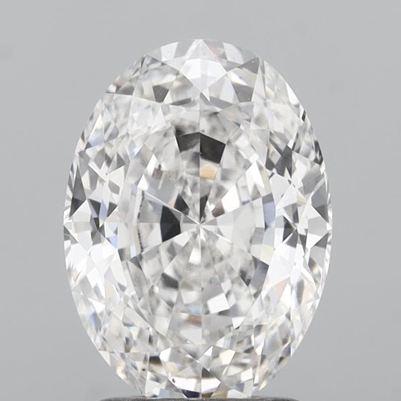 2.13 Carat E-VVS2 Oval Lab Diamond