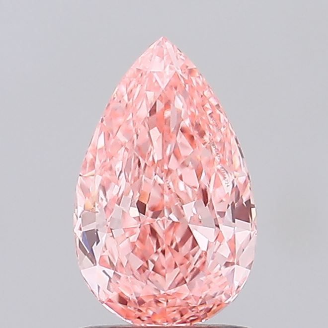 1.05 Carat Pear Cut Fancy Pink