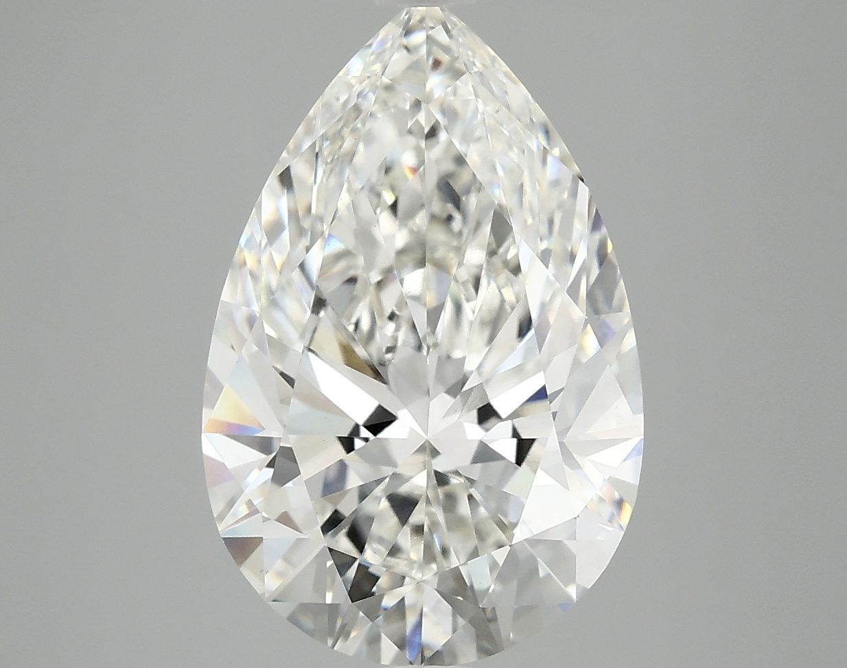 4.87 Carat G-VVS2 Pear Lab Diamond