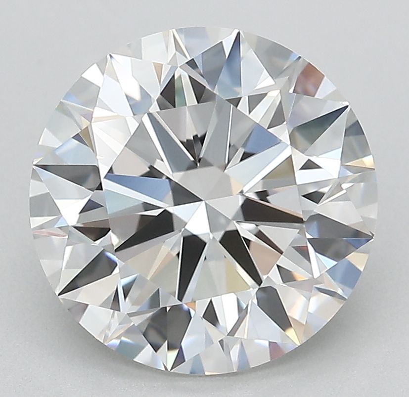 4.25 Carat F-VVS1 Round Lab Diamond