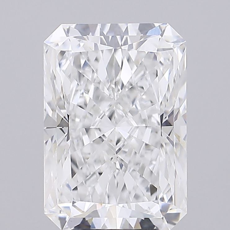 6.02 Carat D-VVS2 Radiant Lab Diamond