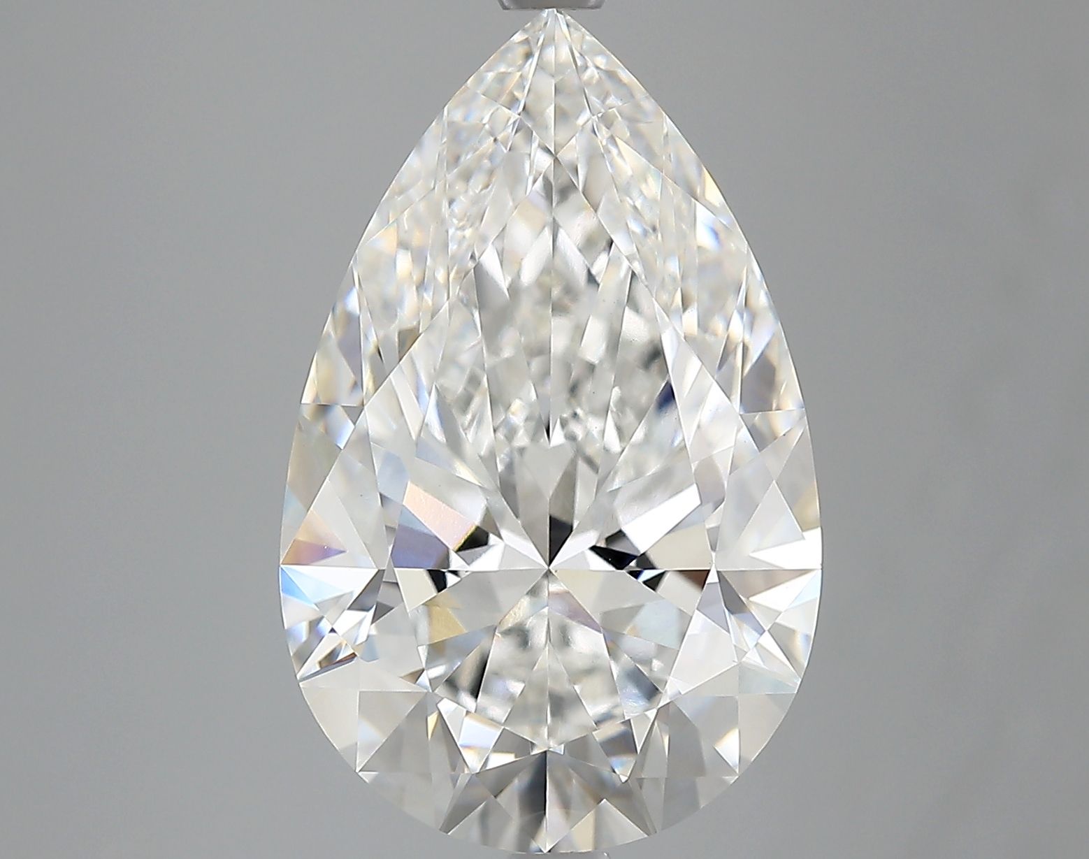 6.10 Carat E-VVS2 Pear Lab Diamond