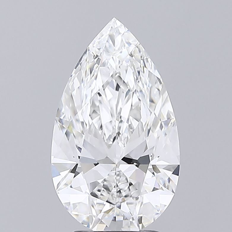 3.70 Carat E VS1 Pear Lab Diamond