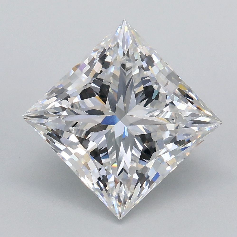 3.05 Carat D-VVS2 Princess Lab Diamond