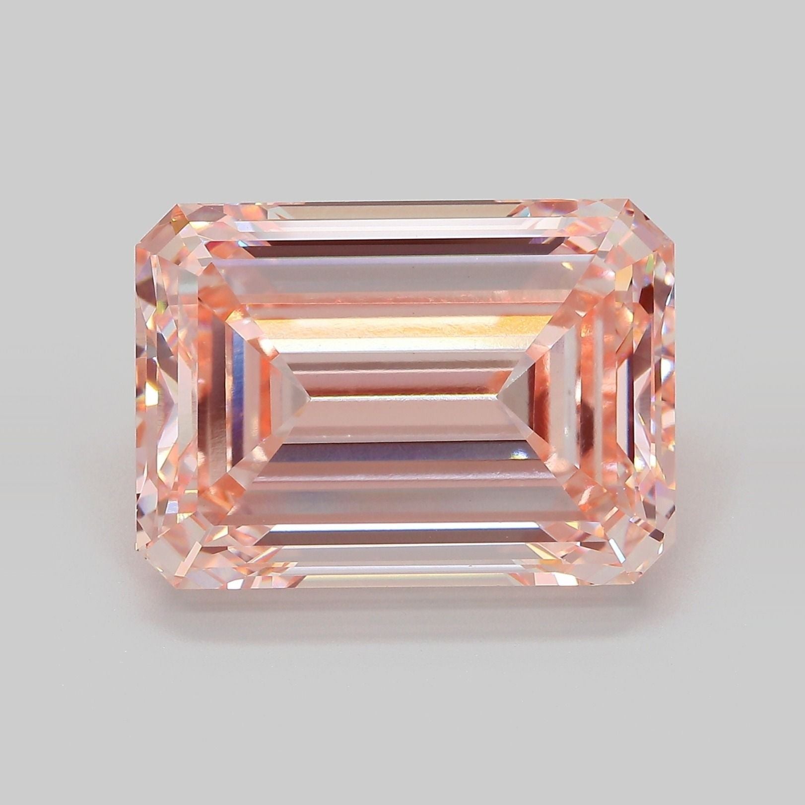18.01 Carat Emerald Cut Fancy Pink