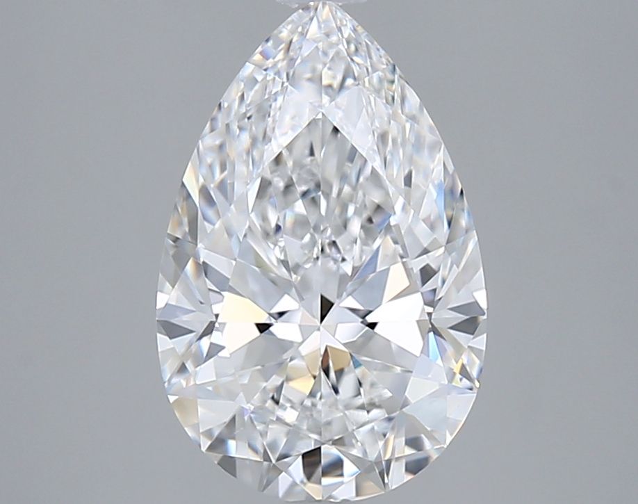 2.51 Carat D-VS1 Pear Lab Diamond
