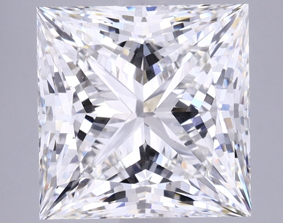 5.26 Carat F-VS1 Princess Lab Diamond