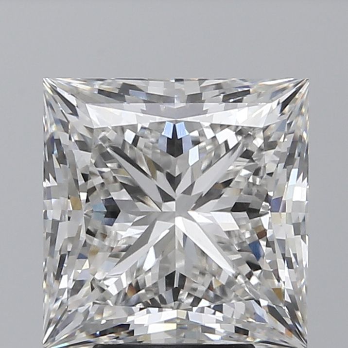 5.90 Carat G-VS1 Princess Lab Diamond