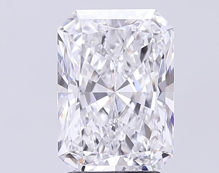 3.13 Carat D-VVS2 Radiant Lab Diamond