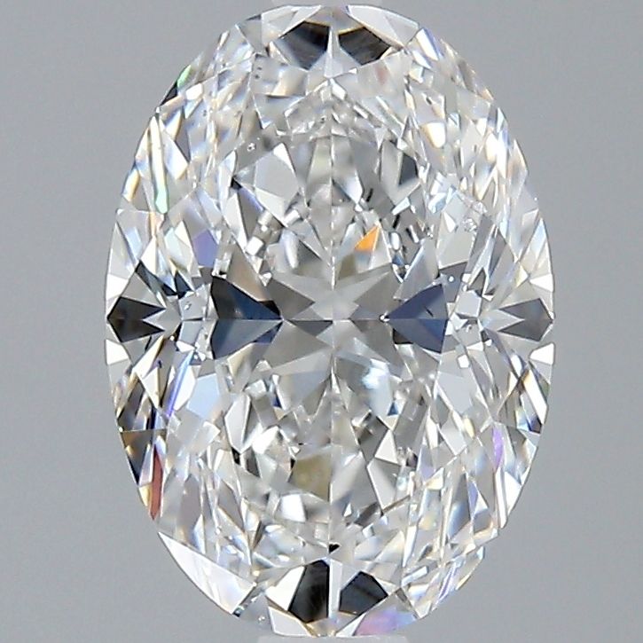 2.30 Carat F-SI1 Oval Cut Diamond