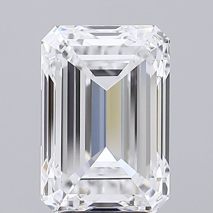 4.51 Carat D-VVS2 Emerald Lab Diamond