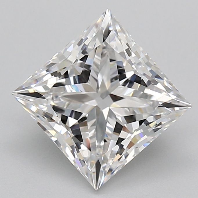 3.03 Carat D-VVS1 Princess Lab Diamond
