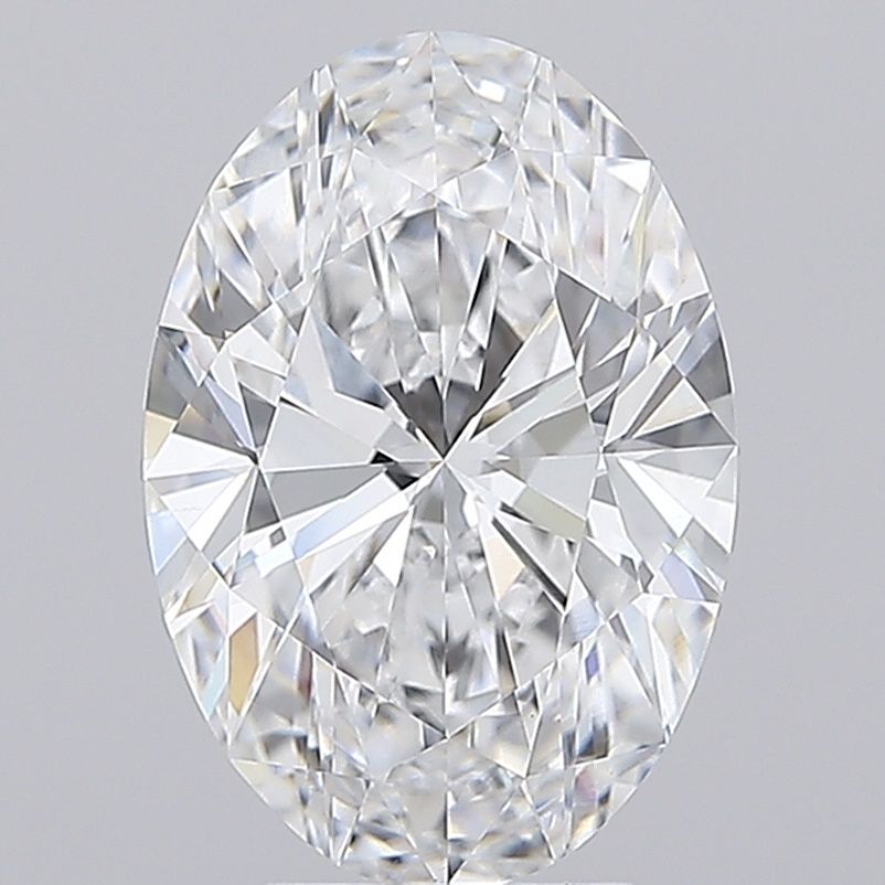 5.01 Carat D-VVS2 Oval Lab Diamond