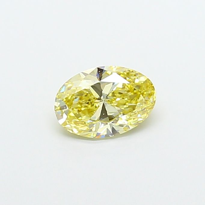 1.00 Carat Oval Cut Fancy Yellow