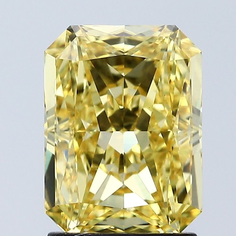 2.06 Carat Radiant Cut Fancy Yellow