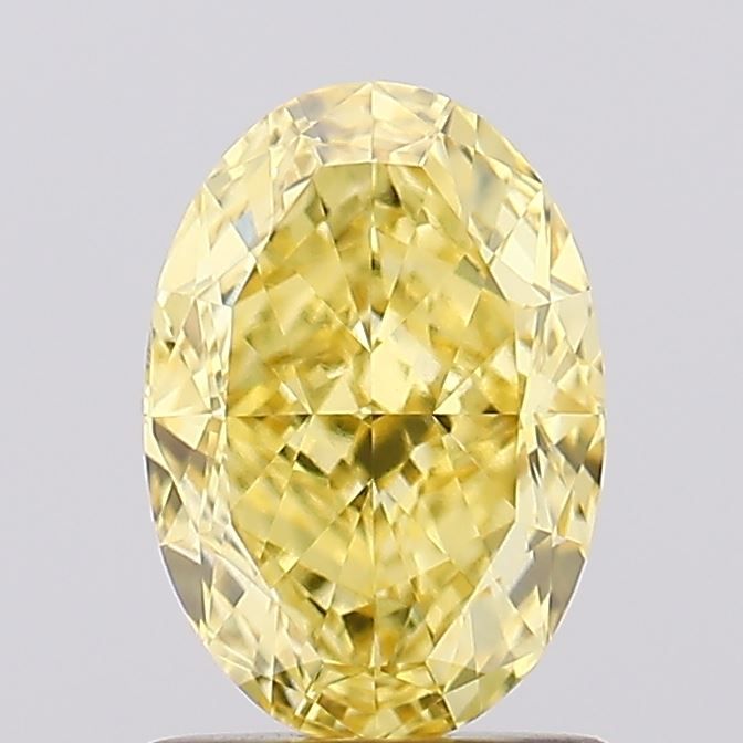 1.40 Carat Oval Cut Fancy Yellow