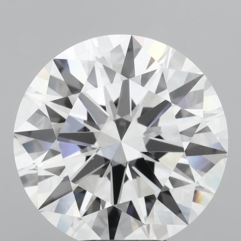 6.04 Carat E-VVS1 Round Lab Diamond