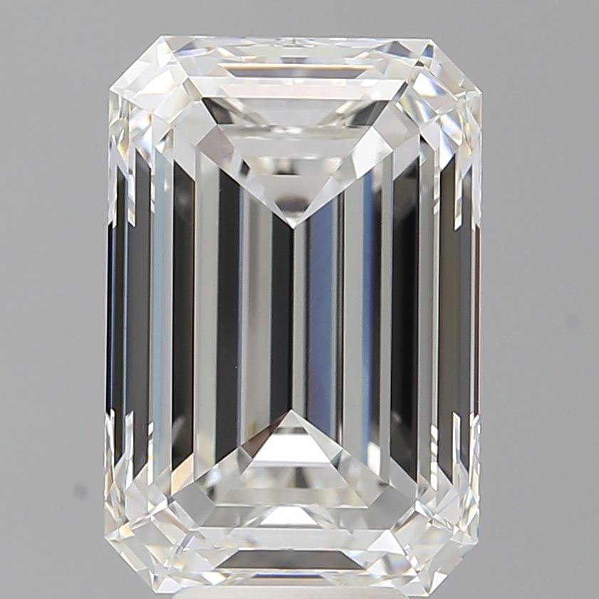 7.6 Carat F-VVS2 Emerald Lab Diamond