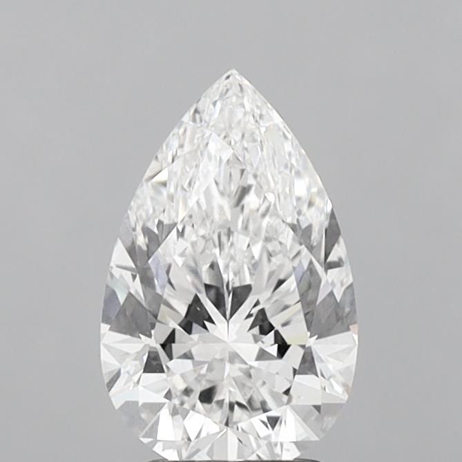 2.54 Carat E-VVS2 Pear Lab Diamond