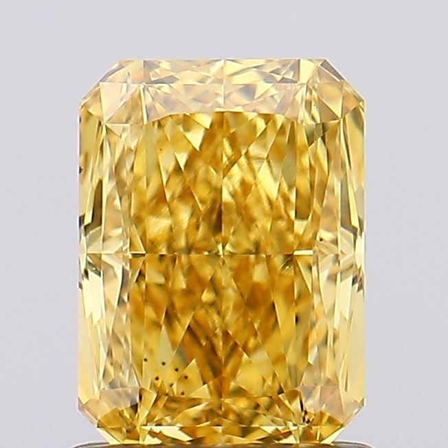 1.31 Carat Radiant Cut Fancy Yellow