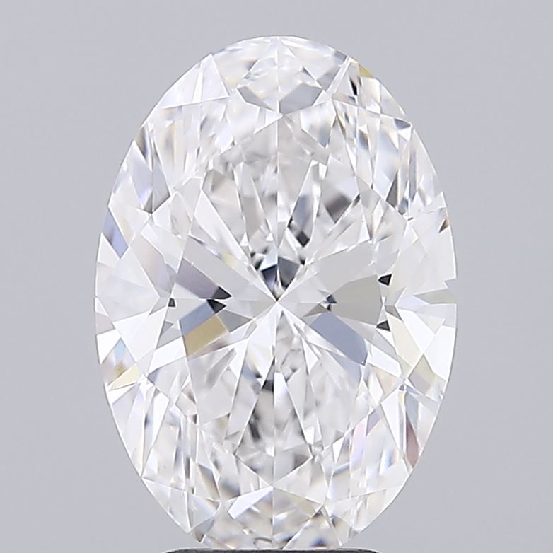 4.38 Carat E-VVS2 Oval Lab Diamond