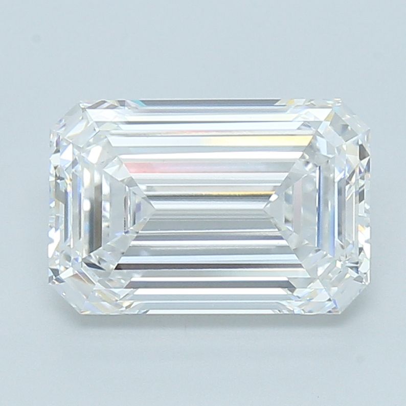 4.71 Carat D-VVS2 Emerald Lab Diamond