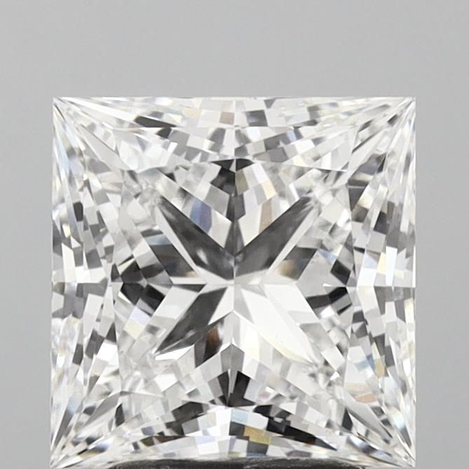 2.94 Carat D-VS1 Princess Lab Diamond