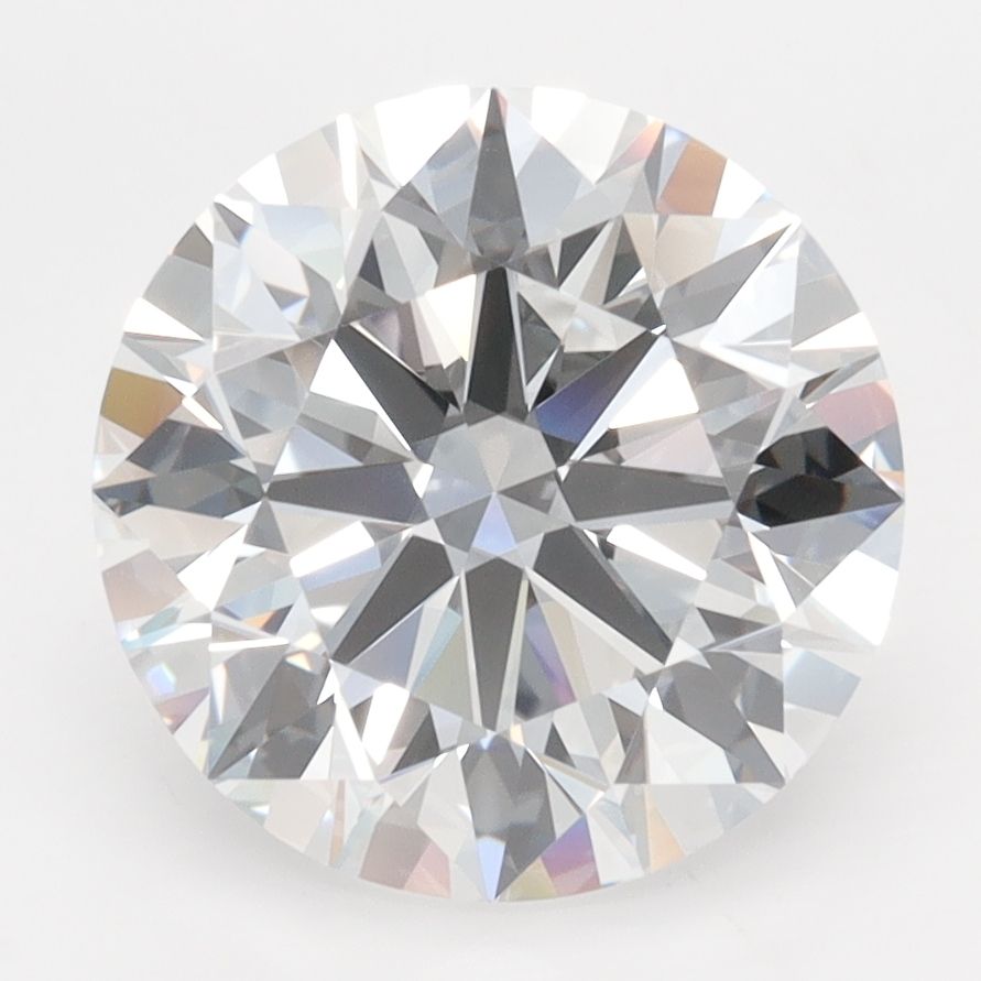 4.03 Carat D-IF Round Lab Diamond