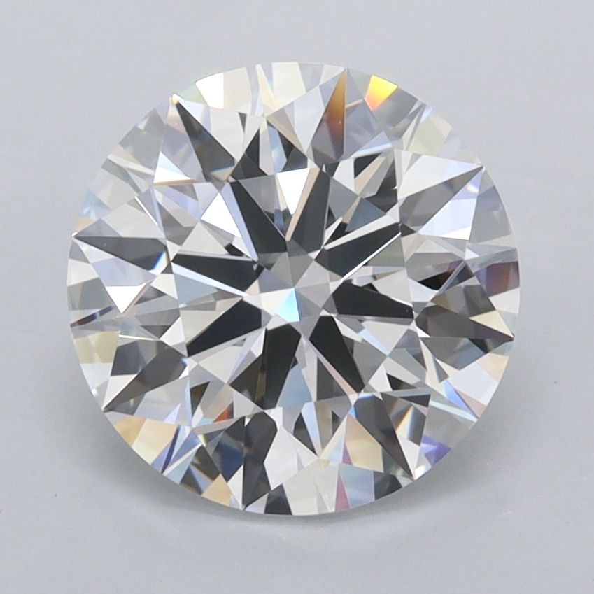 2.51 Carat D-VS1 Round Lab Diamond