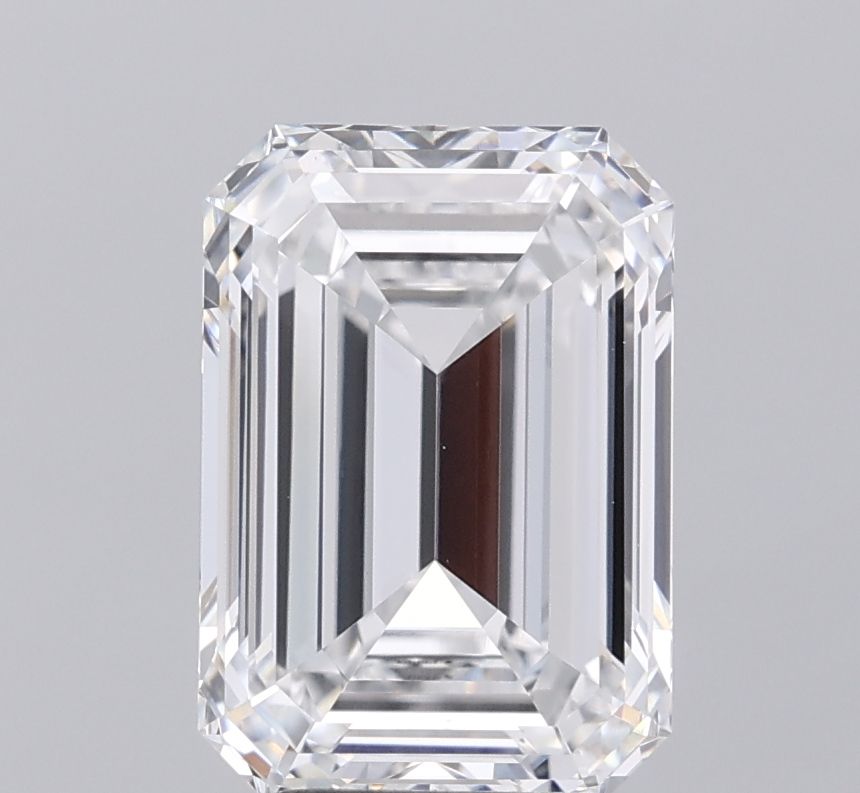 3.73 Carat E-VVS2 Emerald Lab Diamond