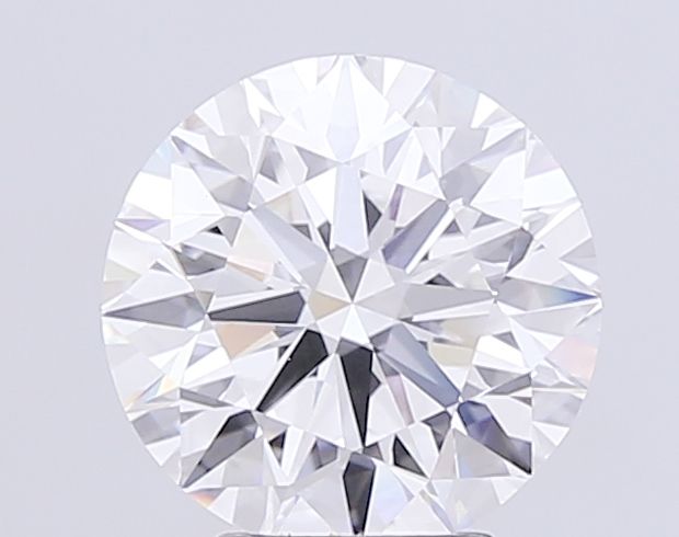 4.52 Carat D-VVS2 Round Lab Diamond