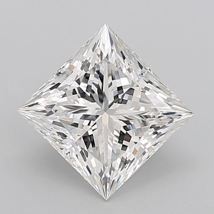 3.75 Carat E-VS1 Princess Lab Diamond