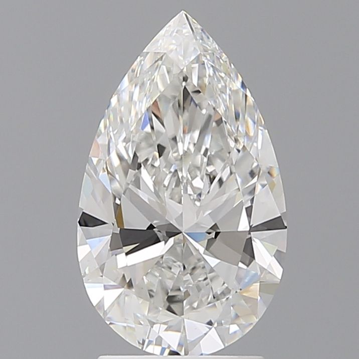 2.48 Carat E-VVS2 Pear Lab Diamond