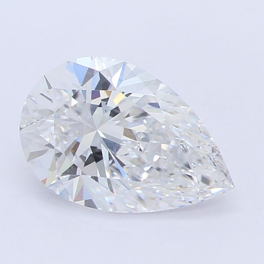 0.90 Carat D-VS2 Pear Lab Diamond