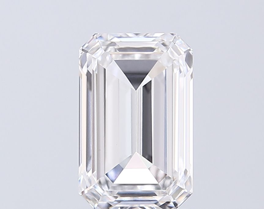 2.55 Carat D-VVS2 Emerald Lab Diamond