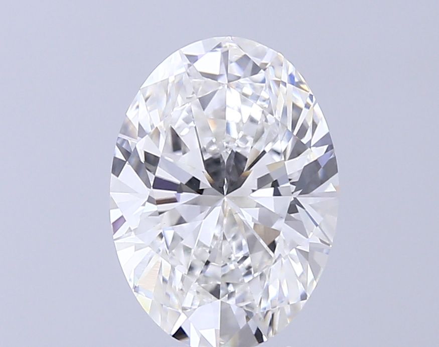 2.51 Carat E-VVS2 Oval Lab Diamond