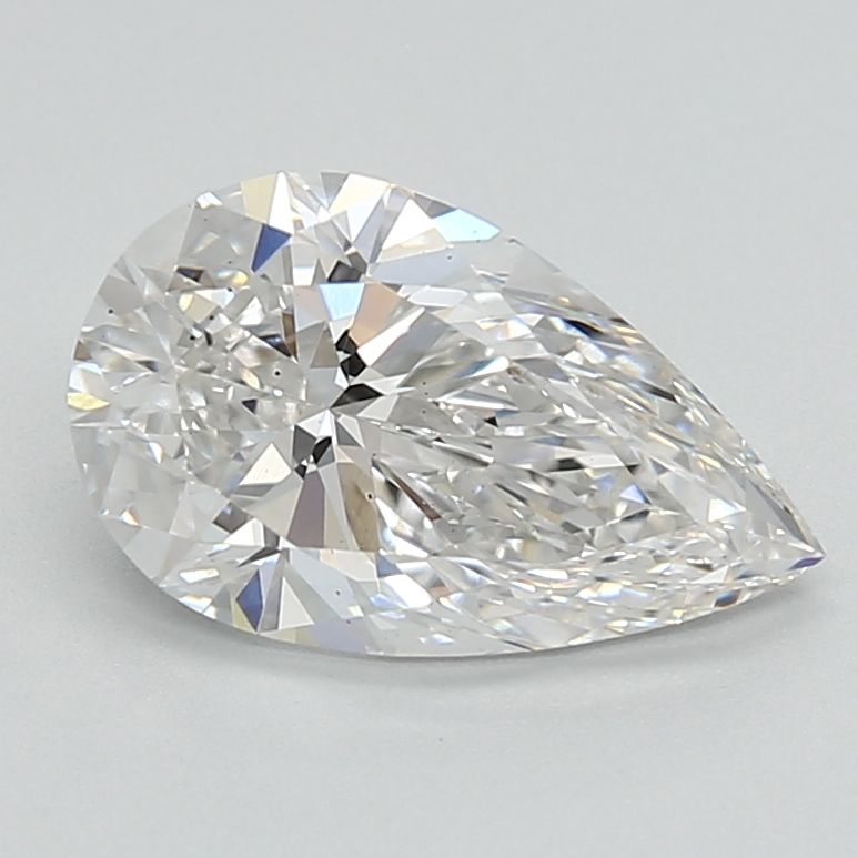 1.68 Carat E-VS2 Pear Lab Diamond