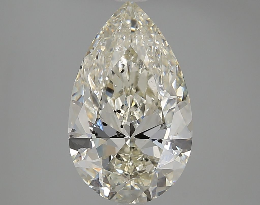 3.50 Carat K-SI2 Pear Cut Diamond