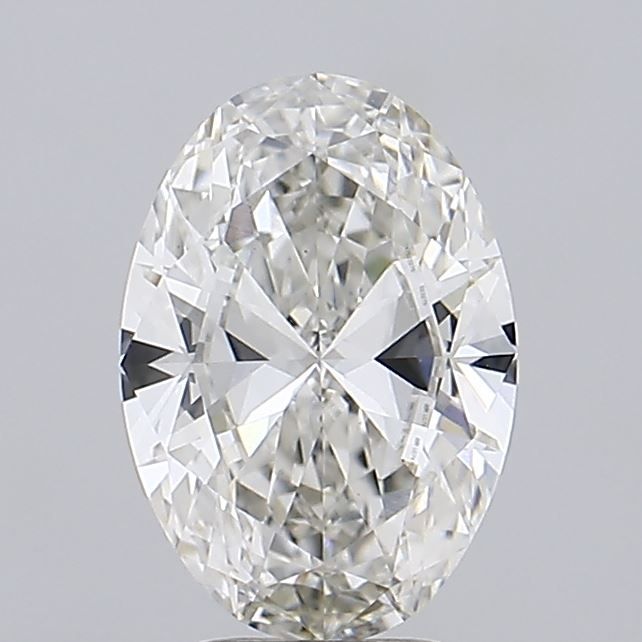 3.34 Carat G-VS1 Oval Lab Diamond