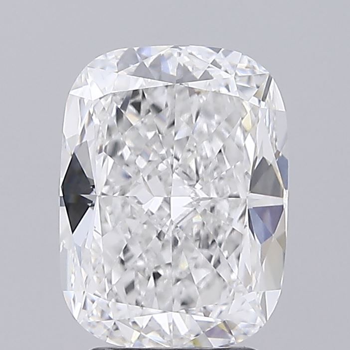 3.21 Carat D-VVS2 Cushion Lab Diamond