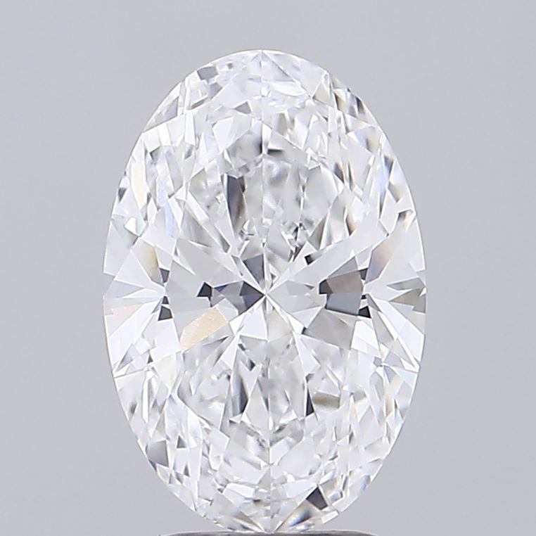 3.01 Carat D-VVS2 Oval Lab Diamond