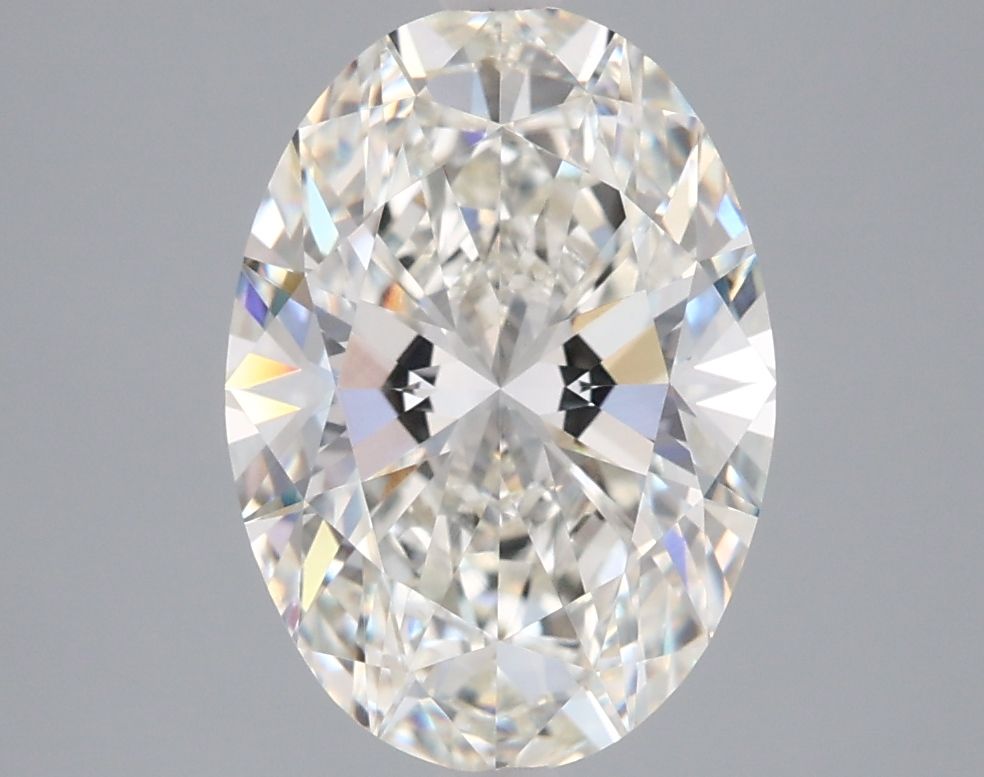 3.02 Carat H-VVS2 Oval Lab Diamond