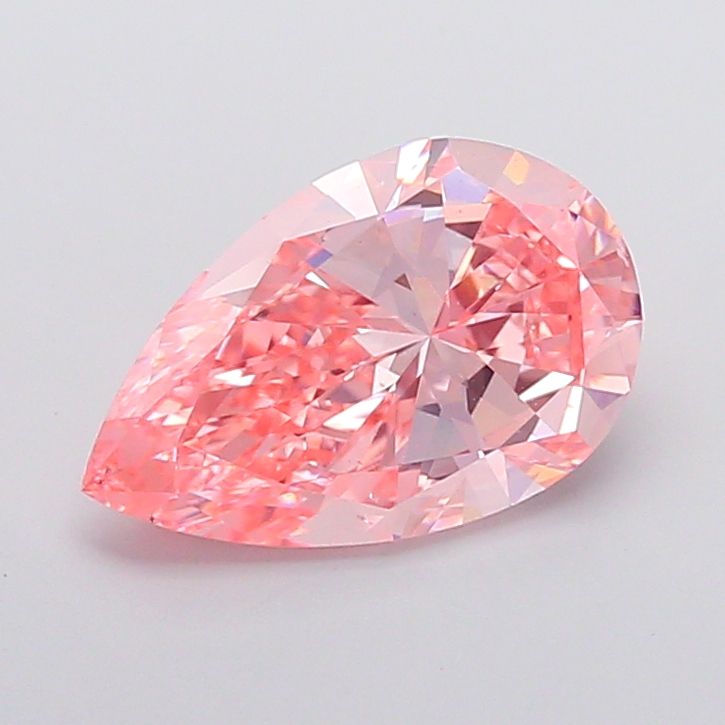 2.99 Carat Pear Cut Fancy Pink