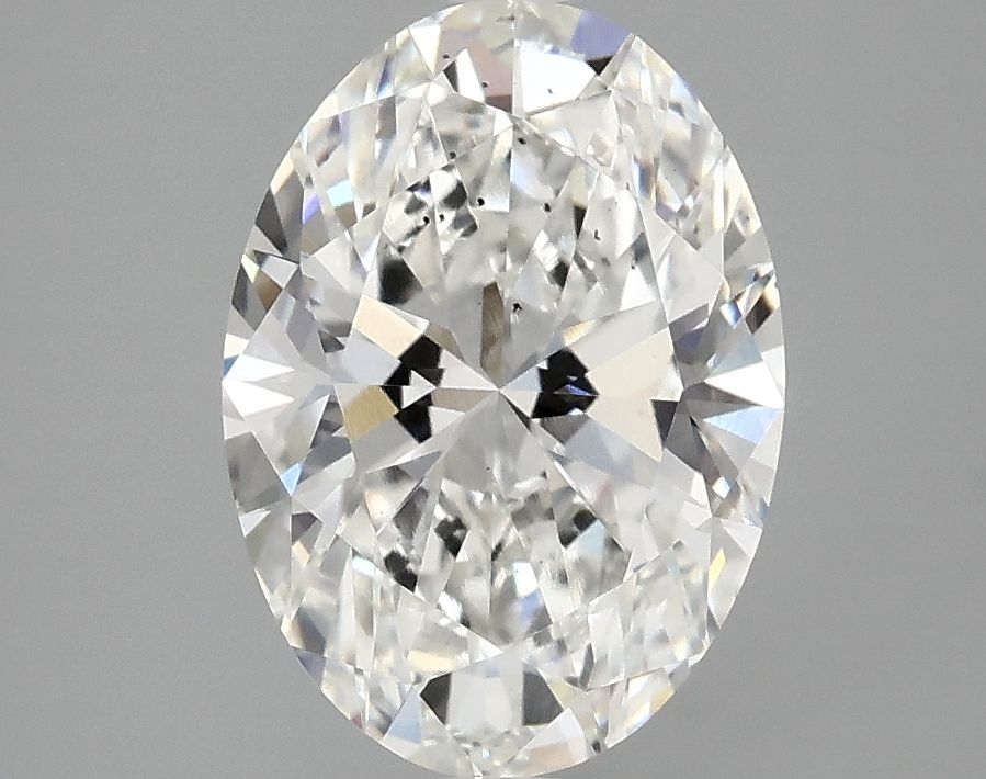 2.51 Carat F-SI1 Oval Lab Diamond