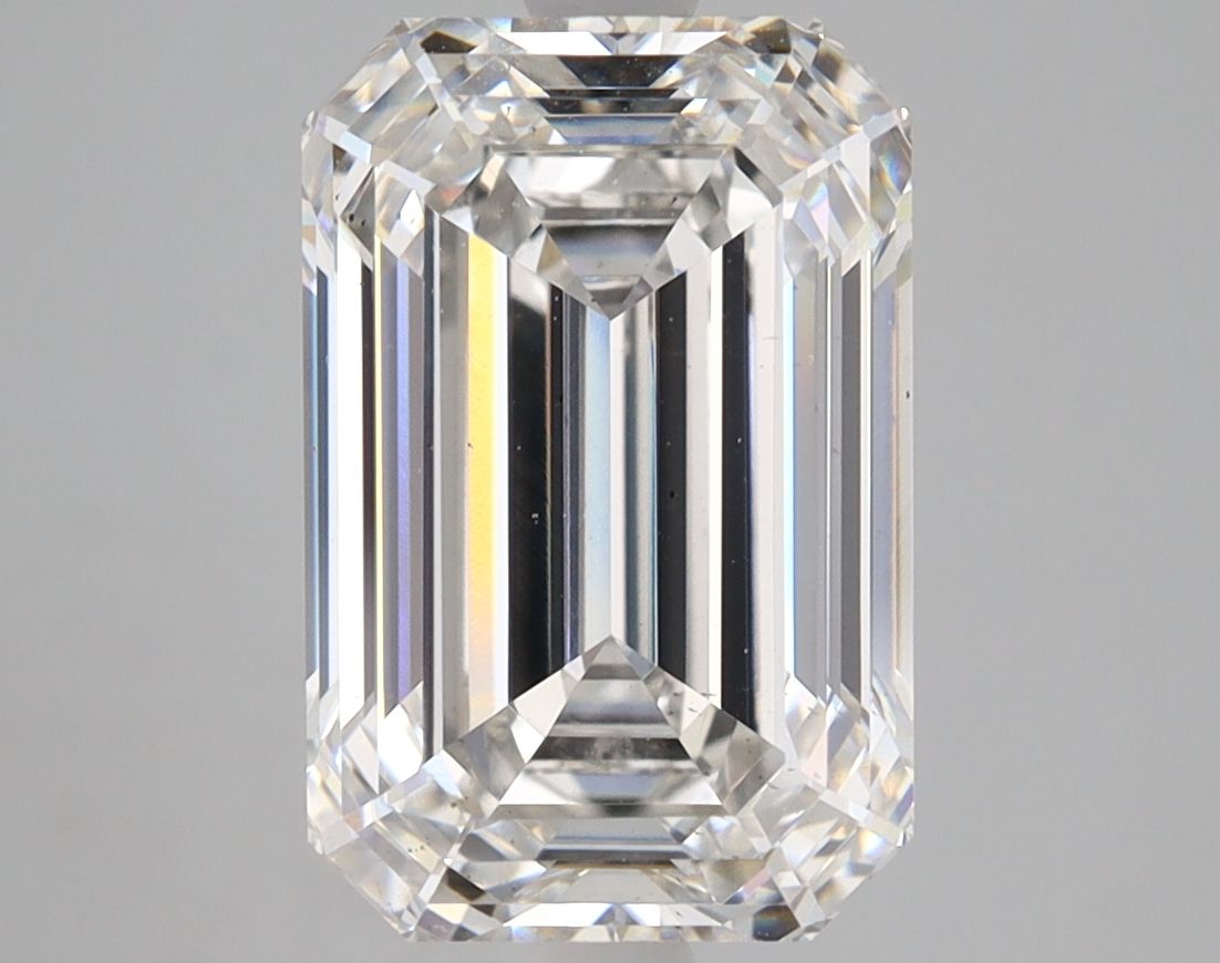 4.42 Carat H-VS2 Emerald Lab Diamond