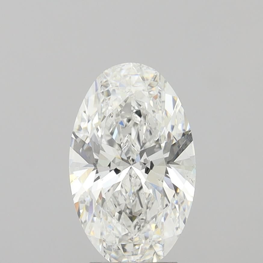 4.02 Carat E-SI1 Oval Lab Diamond