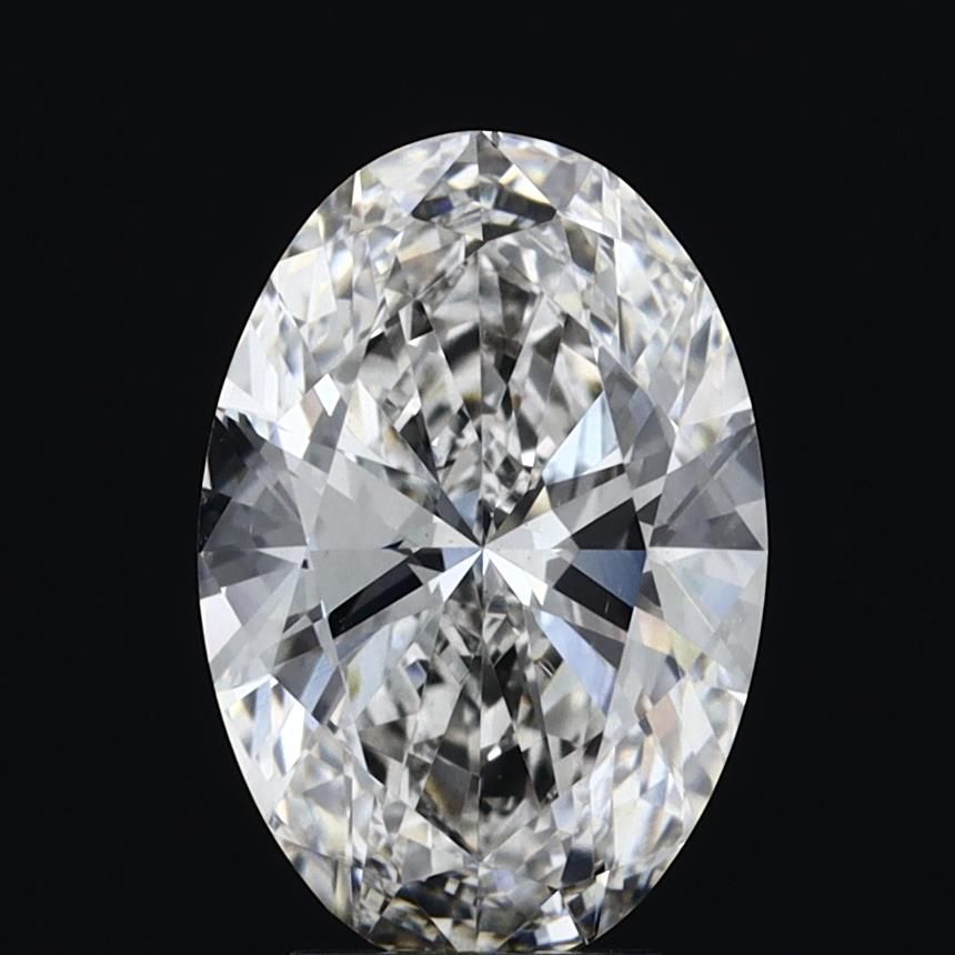 3.00 Carat G-VS2 Oval Lab Diamond