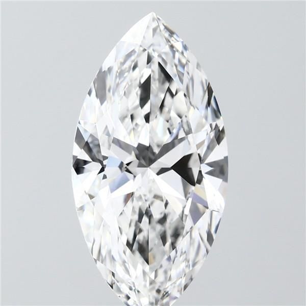 3.00 Carat E VVS2 Marquise Lab Diamond