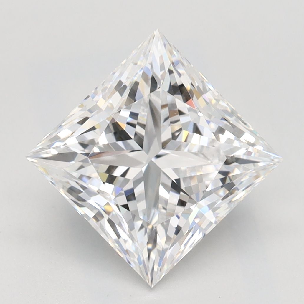 2.60 Carat D-VVS1 Princess Lab Diamond